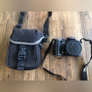 Canon PowerShot S5 IS 8.0MP Digital Camera For Repair, NOT Working - Soft Case